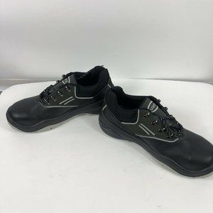 NWOB Uvex Safety Shoes Black Steeltoed EU40 US 7.5